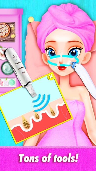 Emulate iPhone app Princess Salon: Makeup Games using MyAndroid