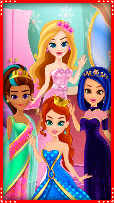 Emulate iPhone app Princess Salon Parlour Game using MyAndroid
