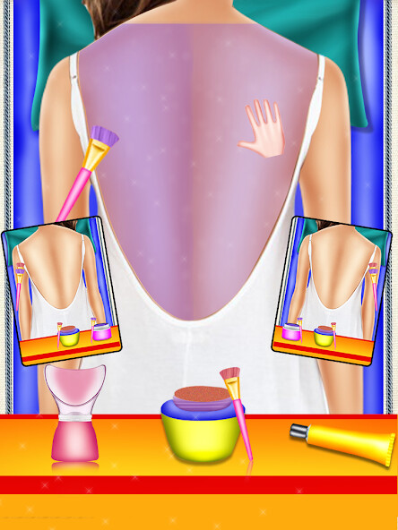 Emulate iPhone app Princess SPA Salon & MakeOver using MyAndroid