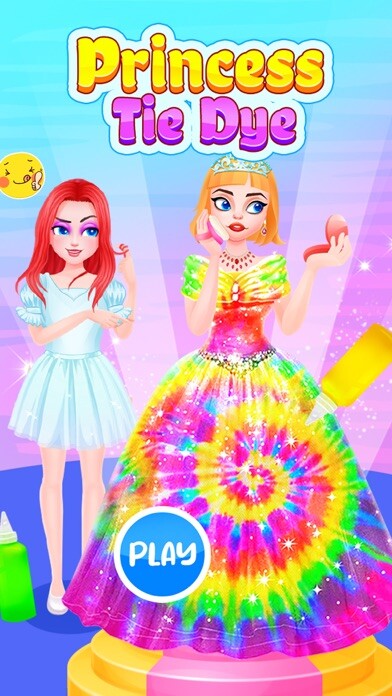 Emulate iPhone app Princess Tie Dye Fashion Run using MyAndroid Emulate iPhone app Princess Tie Dye Fashion Run using MyAndroid