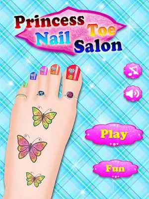 Emulate Android APK Princess Toe Nail Salon