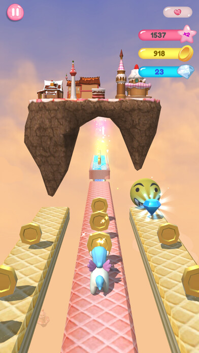 Emulate iPhone app Princess Unicorn:Dragon Escape using MyAndroid