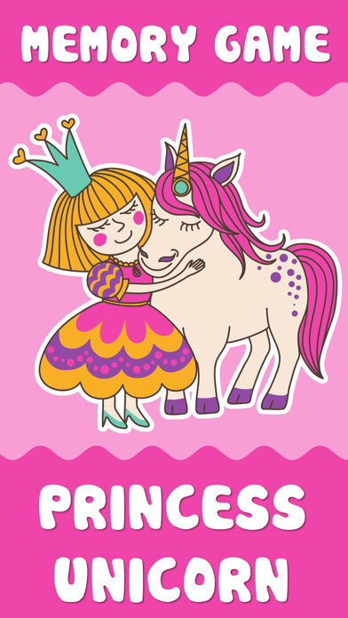 Emulate iPhone app Princess Unicorn Memory Games using MyAndroid