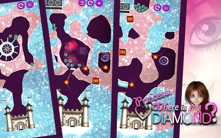 Run android online APK Princess: Where Is My Diamond? from MyAndroid or emulate Princess: Where Is My Diamond? using MyAndroid