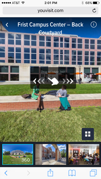 Emulate iPhone app Princeton Experience using MyAndroid