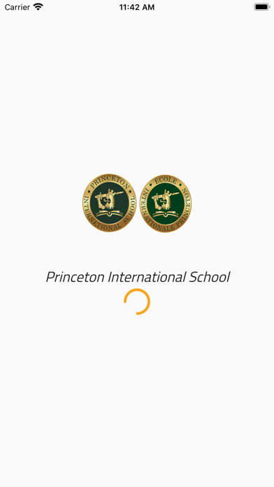 Emulate iPhone app Princeton International School using MyAndroid