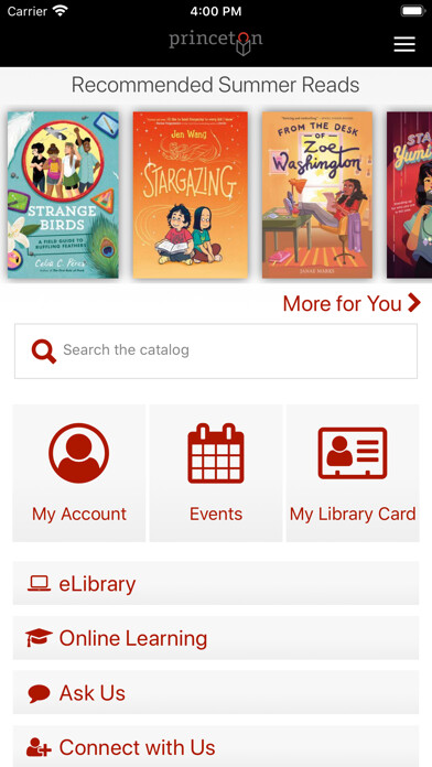 Emulate iPhone app Princeton Library using MyAndroid Emulate iPhone app Princeton Library using MyAndroid
