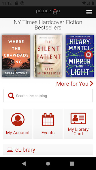 Run android online APK Princeton Public Library from MyAndroid or emulate Princeton Public Library using MyAndroid Run android online APK Princeton Public Library from MyAndroid or emulate Princeton Public Library using MyAndroid