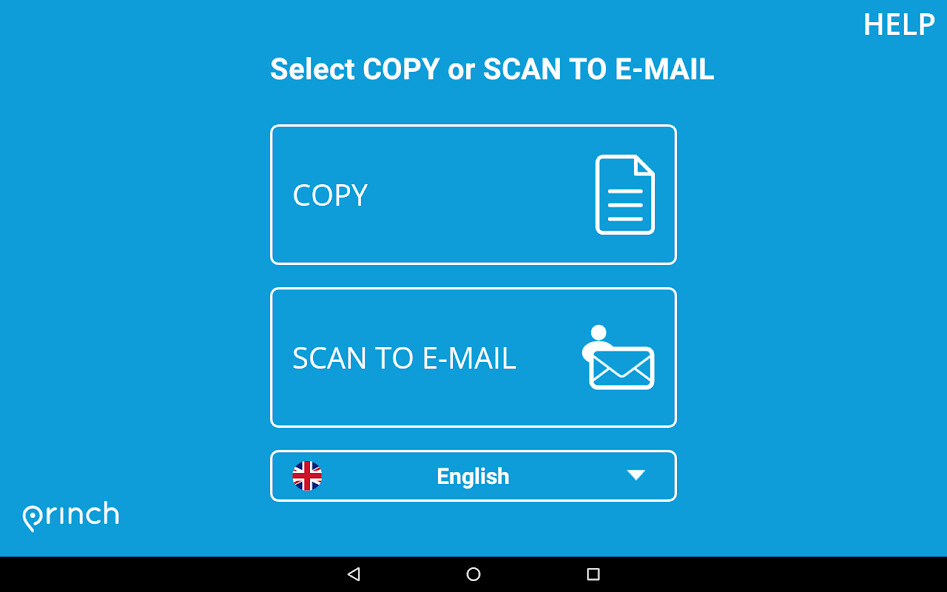 Run android online APK Princh Copy and Scan from MyAndroid or emulate Princh Copy and Scan using MyAndroid