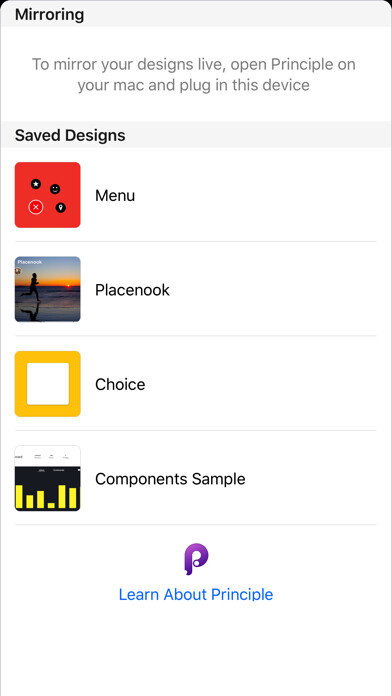 Emulate iPhone app Principle Mirror using MyAndroid Emulate iPhone app Principle Mirror using MyAndroid