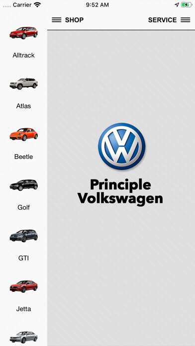 Emulate iPhone app Principle Volkswagen using MyAndroid Emulate iPhone app Principle Volkswagen using MyAndroid