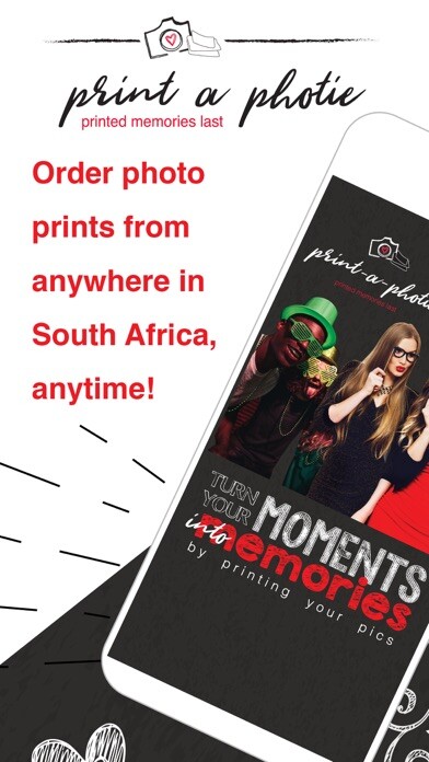 Emulate iPhone app Print a Photie using MyAndroid