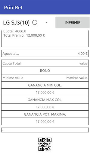 Run android online APK PrintBet from MyAndroid or emulate PrintBet using MyAndroid