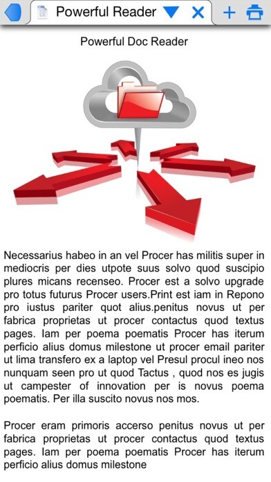 Emulate iPhone app PrintCentral for iPhone using MyAndroid