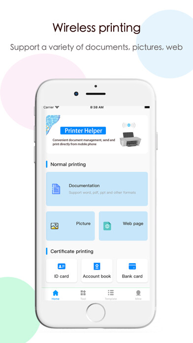 Emulate iPhone app Printer Helper-Smart Printer using MyAndroid Emulate iPhone app Printer Helper-Smart Printer using MyAndroid
