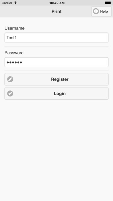 Emulate iPhone app Print from iPad using MyAndroid