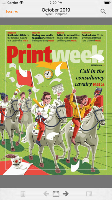Emulate iPhone app PrintWeek using MyAndroid