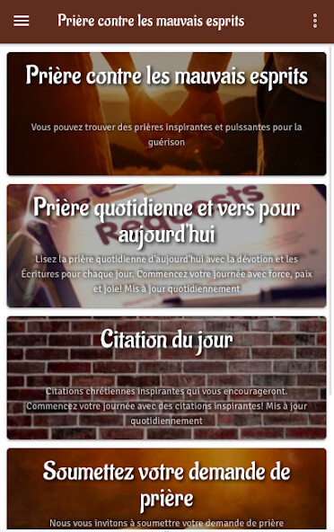 Run android online APK Prière contre mauvais esprits from MyAndroid or emulate Prière contre mauvais esprits using MyAndroid Run android online APK Prière contre mauvais esprits from MyAndroid or emulate Prière contre mauvais esprits using MyAndroid