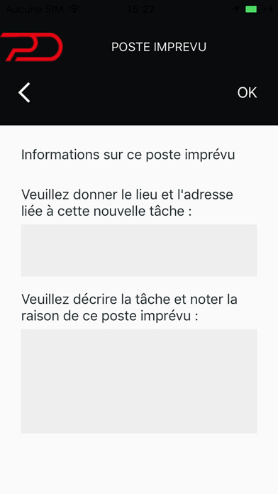 Emulate iPhone app Prise de poste using MyAndroid Emulate iPhone app Prise de poste using MyAndroid