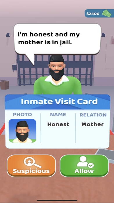 Emulate iPhone app Prison Control using MyAndroid