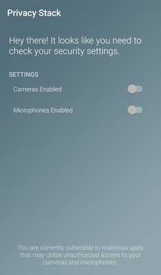 Emulate Android APK Privacy Stack - Camera Blocker Emulate Android APK Privacy Stack - Camera Blocker