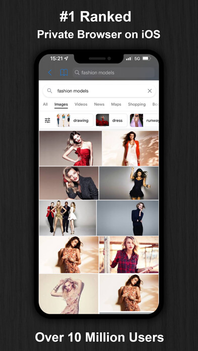 Emulate iPhone app Private Browsing Web Browser using MyAndroid