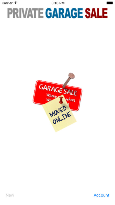 Emulate iPhone app Private Garage Sale using MyAndroid Emulate iPhone app Private Garage Sale using MyAndroid