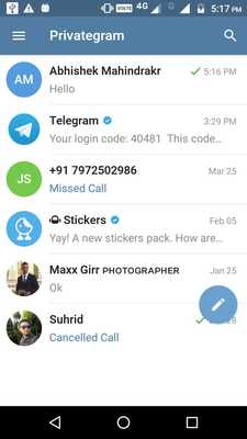 Emulate Android APK Privategram