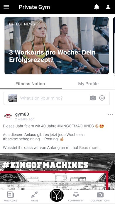 Emulate iPhone app Private Gym using MyAndroid Emulate iPhone app Private Gym using MyAndroid