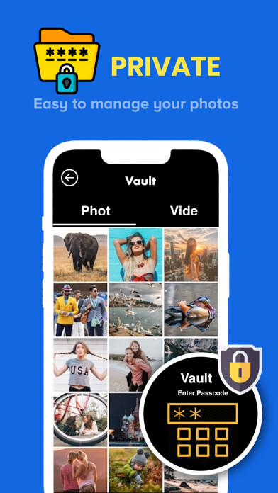 Emulate iPhone app Private Photo Vault - iGallery using MyAndroid Emulate iPhone app Private Photo Vault - iGallery using MyAndroid