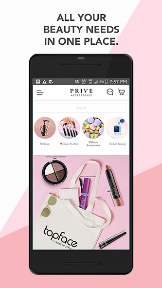 Run android online APK Prive Accessories from MyAndroid or emulate Prive Accessories using MyAndroid