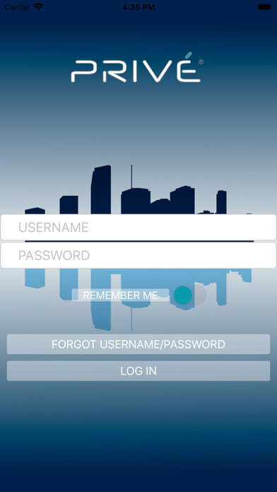 Emulate iPhone app Prive at Island Estates using MyAndroid