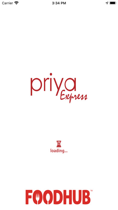 Emulate iPhone app Priya Express using MyAndroid