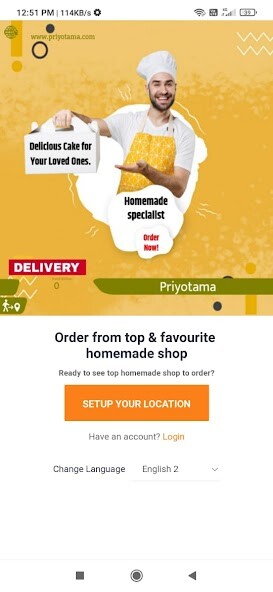 Run android online APK Priyotama Lite - Food Delivery from MyAndroid or emulate Priyotama Lite - Food Delivery using MyAndroid Run android online APK Priyotama Lite - Food Delivery from MyAndroid or emulate Priyotama Lite - Food Delivery using MyAndroid