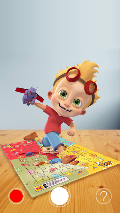 Emulate iPhone app Pırıl Puzzle using MyAndroid