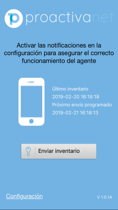Emulate iPhone app ProactivaNET MDM using MyAndroid Emulate iPhone app ProactivaNET MDM using MyAndroid