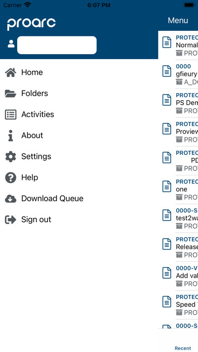 Emulate iPhone app Proarc EDMS using MyAndroid Emulate iPhone app Proarc EDMS using MyAndroid