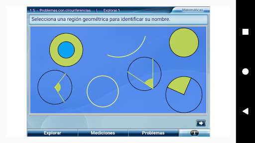 Run android online APK Problemas con circunferencias Tercero Secundaria from MyAndroid or emulate Problemas con circunferencias Tercero Secundaria using MyAndroid