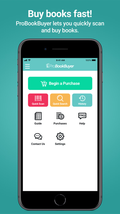 Emulate iPhone app ProBookBuyer using MyAndroid