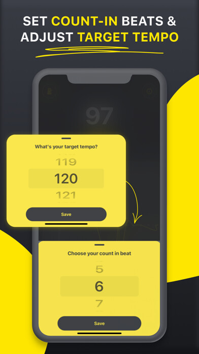 Emulate iPhone app PRO BPM: Drums Tempo Detection using MyAndroid