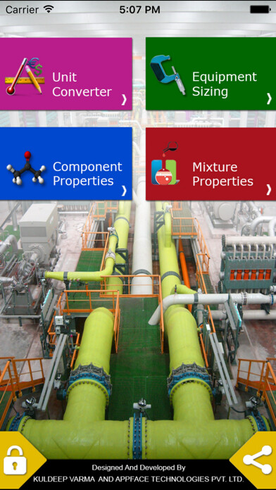 Emulate iPhone app Process Calculator using MyAndroid