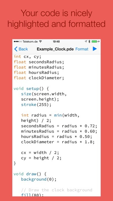 Emulate iPhone app Processing & p5.js iCompiler using MyAndroid Emulate iPhone app Processing & p5.js iCompiler using MyAndroid