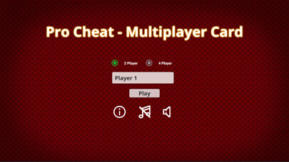 Emulate iPhone app Pro Cheat - Multiplayer Cards using MyAndroid