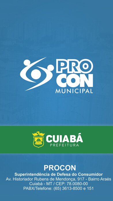 Emulate iPhone app PROCON CUIABÁ (Oficial) using MyAndroid