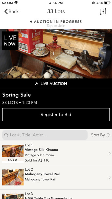 Run android online APK Proctor Auctions from MyAndroid or emulate Proctor Auctions using MyAndroid
