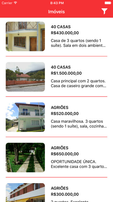 Emulate iPhone app Procuro Minha Casa using MyAndroid Emulate iPhone app Procuro Minha Casa using MyAndroid