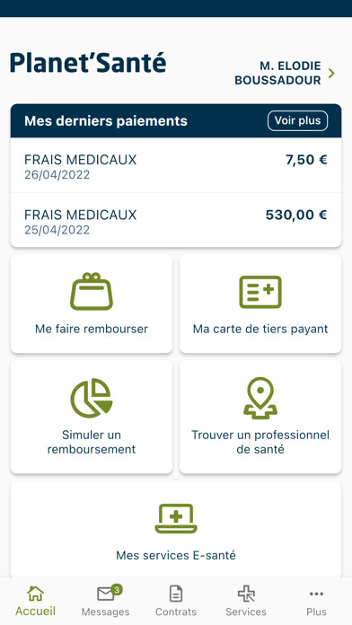 Emulate iPhone app PRODIGÉO Santé using MyAndroid Emulate iPhone app PRODIGÉO Santé using MyAndroid