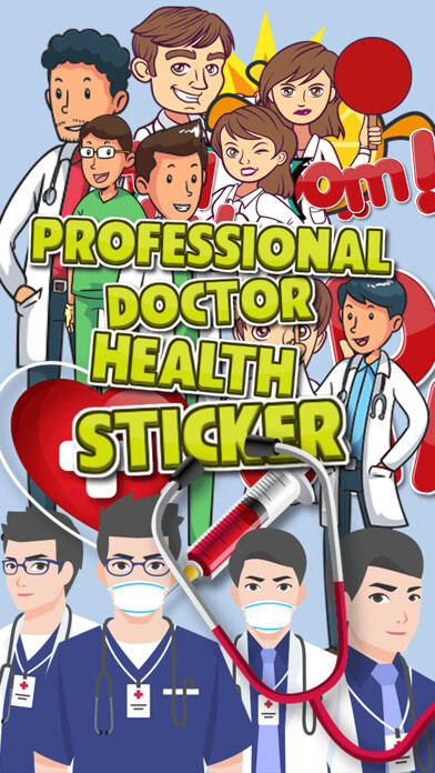 Emulate iPhone app Pro Doctor Health Stickers using MyAndroid Emulate iPhone app Pro Doctor Health Stickers using MyAndroid