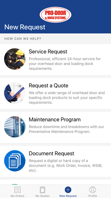 Emulate iPhone app Pro-Door & Dock Systems using MyAndroid Emulate iPhone app Pro-Door & Dock Systems using MyAndroid