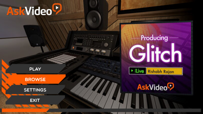 Emulate iPhone app Produce Glitch Course For Live using MyAndroid
